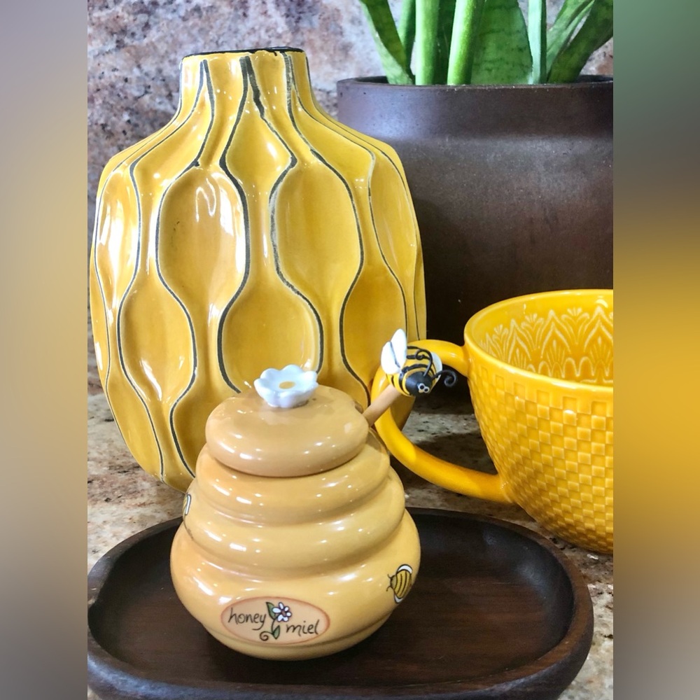 Joie Mini Honey Pot & Dipper Bee - Picture 2 of 7